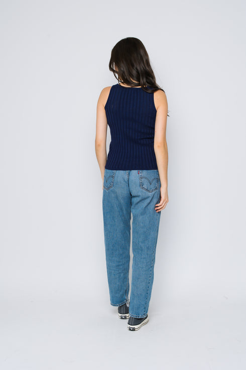 Jasmine-Pointelle Tank